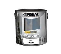 Ronseal uPVC Paint White Satin 2.5 litre