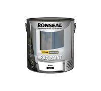 Ronseal uPVC Paint White Satin 2.5L