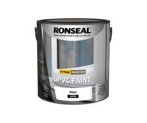 Ronseal UPVC Window and Door Paint - Satin - All Colours - 2.5L or 750ml