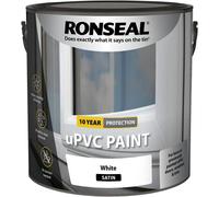 Ronseal uPVC Paint White Satin 2.5L