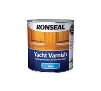 Ronseal 34909 Exterior Yacht Varnish Satin 2.5 Litre