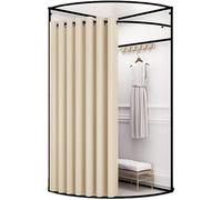 RONSSEN Changing Room Simple Clothing Store Fitting Room Movable Changing Room for Privacy Protection Divider Dressing Room Dressing Room