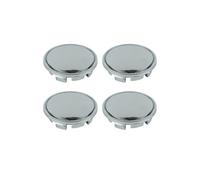 RONTCOS Chrome 4pcs 56mm Car Wheel Center Caps Hub Tyre Rim Hub Cap Cover ABS Universal
