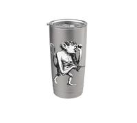 Ronwe A Monster Holding A Staff Stainless Steel Insulated Tumbler