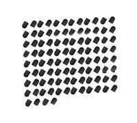 Ronyme 100 Pieces Styluses Pen Nibs Replace Capacitive Touch Screen Pen Tips Easy Installation Premium Multifunctional Accessories, 3x5x7.2 mm