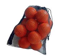 Ronyme 15x Golf Practice Balls Accessories for Indoor or Outdoor Lightweight Supplies Realistic Texture 1.65inch Equipment, Orange