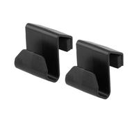 Ronyme 2 Pieces Glove Box Hooks Luggage Hook Bag Hanger Interior Accessories for Dolphin Convenient Assemble Black Multipurpose