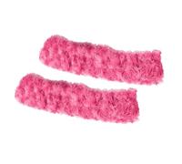 Ronyme 2 Pieces Ice Skate Covers Ice Guards Portable Sleeves Comfortable Versatile Skating Covers for Hockey Skates, M, Pink