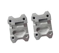 Ronyme 2Pcs Motorcycle Rear Top Case Hinges,Trunk Hinge Hardware Sturdy Easy to Install Motorbike Tail Box Hinges Accessories