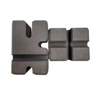 Ronyme 2x Bench Press Blocks Adjustable Height Nonslip Fitness Accessories Bench Press Boards for Squat Deadlift Single Training