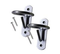 Ronyme 2X Equestrian Bucket Hook Hanger Feed Barn Accessories Wall Mounted Multifunctional Horse Stall Stable Farmhouse Supplies