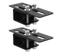 Ronyme 2x Light Bar Mounting Bracket Universal Nonslip Car Luggage Roof Rack Lamp Clamps for Car Driving for Vehicles Pickup SUV