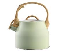 Ronyme 3L Stainless Steel Whistling Tea Kettle, Universal Whistling Kettle for Gas, Electric & Induction, Fast Boiling with Loud Whistle & Anti-Scald Handle, for Home, Kitchen, Camping