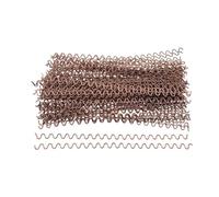 Ronyme 50/100Pcs Dent Repair Pulling Wire Car Wiggle Wires Point Welding Electrodes Wave Wires for Automotive Sheet Metal Repair, 50PCS