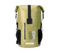Ronyme 55L Liters Waterproof Backpack Dry Pack Dry Sack 13x22.8inch PVC Ergonomic Design for Hiking, Green