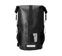 Ronyme 55L Liters Waterproof Backpack Dry Pack Dry Sack 13x22.8inch PVC Ergonomic Design for Hiking, Black