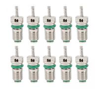 Ronyme 6x10 Pieces Car Air Conditioning Valve Core Accessory System Repair Kit Replace Accessories Valve Kit, 4 Pcs