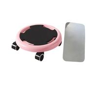 Ronyme Abdominal Disc Wheel Roller Wheeled Sliders Plate Multifunction Fitness Roller Sliding Discs Exercise Sliders for Women Men, Pink