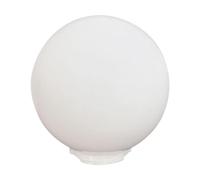 Ronyme Acrylic Lamp Post Globe Ball Lamp Cover Decoration Lamps Posts Mounted Sphere Lampshade Replaces for Wall Sconce Light Lawn, 300mm