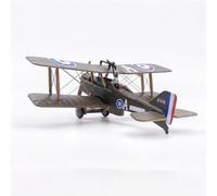 Ronyme Alloy Aircraft Model Plane Collectible Metal Display Piece With Fixed Propeller And Compact suitable for showcase cabinet office decor study shelf, 1/72 British SE.5a