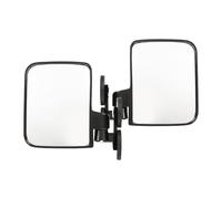 Ronyme ATV Side View Mirrors Left Right Universal UTV Side Mirror Set for Atv Riding Lawn Mowers Utvs Excavators Golf Carts