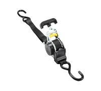 Ronyme Auto Retractable Ratchet Strap with Hook 129.92inch Heavy Duty Self Retracting Ratchet Straps for Securing Cargo Vehicles