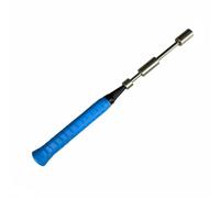Ronyme Badminton Training Device Racket Coordination Tool Swing Exercise Equipment Motion Sound Cue Detachable Weight Resistance Suitable for Developing Control Home Use Athlete Training, Blue