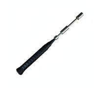 Ronyme Badminton Training Device Racket Coordination Tool Swing Exercise Equipment Motion Sound Cue Detachable Weight Resistance Suitable for Developing Control Home Use Athlete Training, Black