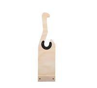 Ronyme Barbell Storage Rack Wooden Barbell Holder Mini Barbell Stand Plate Stand Solid Wood Body With Non Slip Insert And Curved Grip Suitable for home workouts gym training strength