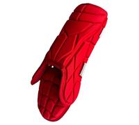 Ronyme Baseball Batter Leg Guards, Shin Protection Ergonomic Multifunction Compact Training Gear Comfortable Foot Guards , Red