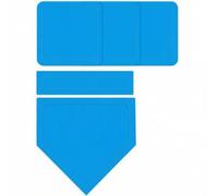 Ronyme Baseball Home Plate Rubber Base Flat Training Plate Softball Marker Portable Target With Easy Carry Design suitable for quick setup travel practice, Blue