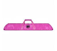 Ronyme Billiard Cue Bag Cue Holder Cue Carrier Featuring 6 Hole Organization Waterproof Composite Textile Against Dampness Comfortable Carry Strap Suitable for Pool League Nights Travel, Rose Red