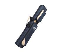 Ronyme Billiard Pool Cue Stick Case 3x4 1/2 Snooker Billiard Cue Cases American Pool Cue Cases Lightweight Soft Cue Bag Carrying Bag, Blue