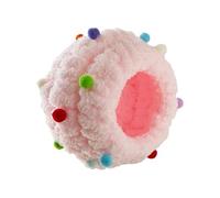 Ronyme Bird Nest Conure Breeding House Cute Comfortable Christmas Decoration Hut for Budgies Winter Zebra Finch, pink