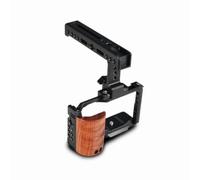 Ronyme Camera Cage Rig Mount Bracket Handle With Secure Bottom Plate And Full Port Access For Lightweight Handheld Suitable for, Camera Cage With Metal Claw Handle