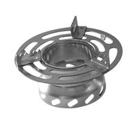 Ronyme Camping Pot Stand Furnace Rack Portable Stainless Steel Cookware Alcohol Burner Rack Pot Support Stand for Barbecue Travel, Only Rack