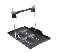 Ronyme Car Battery Hold Down Tray Kit Heavy Duty for Boat Marine Use Multipurpose Professional Simple Assembly Battery Stabilizer, 19.5x34.5x25cm