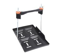 Ronyme Car Battery Hold Down Tray Kit Heavy Duty for Boat Marine Use Multipurpose Professional Simple Assembly Battery Stabilizer, 19.5x28.5x25cm