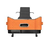 Ronyme Car Headrest Backseat Organizer with Hooks Versatile Universal for Most Vehicles Large Capacity Seat Back Hanging Storage Box, Orange