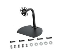 Ronyme Car Tire Display Stand Wheel Rim Storage Rack Garage 360 Rotating Height Adjustable for Automobile Show Vehicles, Curve Base