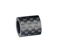Ronyme Carbon Fiber Billiard Cue Ferrule Tip Connector Adapter Sleeve Insert Compact Lightweight Part for Reliable Tip Support and Smooth Stroke suitable for, 12 12MM