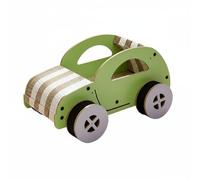 Ronyme Cardboard Cat House Cat Scratcher Bed Lounger Condo With Car Shape Style Built From Corrugated Cardboard And Solid Wood For Scratch Training And