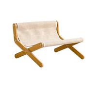 Ronyme Cat Lounge Chair Cat Hammock Bed Large Resting Furniture Pet Cot Cats Raised Bed for Bunny Indoor Cats Dogs Puppy, Sisal