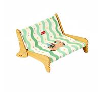 Ronyme Cat Scratching Sofa Cat Bed Cat Lounge Chair Cat Scratcher Sofa With Wood Frame And Jute Surface For Stretching And Rest suitable for indoor cats, 63.5 49 36cm, Style Three