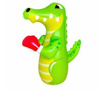 Ronyme Child Punching Toy Self-Righting Character with Base Stable Inflatable Punch Bag with Fillable Base for Family Workout,