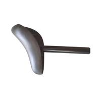 Ronyme Children Balance Bike Seat Saddle With Attached Seatpost Soft Padding Curved Replacement Accessory PVC suitable for early riders small bikes setup park riding
