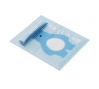 Ronyme Cooling Gel Pad Pet Cooling Mat Sleep Pad Cushion With Neck Pillow And Filling For Cats And Dogs Smooth PVC Finish And, Blue, Hello Arctic Bear - Square Ice Pad [With Blue Pillow] L