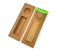 Ronyme Cork Balance Board Foot Strengthener, 4-in-1 Set with Balance Blocks, Roller, Massage Ball & Toe Bands, Resistance Bands Balance Control Cork Ankle Trainer for Adults Kids Dance Exercise