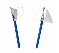 Ronyme Corner Finishing Implement Trowel Tool with Smooth Stainless Steel Surface and Stable Handle for Even Corner Coating Suitable for Office refurbishing Rental Property Repairs