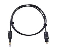 Ronyme Digital Optical Audio Cable, 3.5mm Easy to Use Portable Multipurpose SPDIF Sturdy for Amplifier Home Theater, 200cm